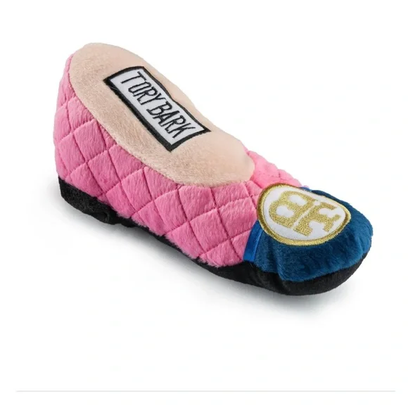 Haute Diggity Dog NWT! “Tory Bark” Dog Shoe Toy 👠🐾 - Picture 6 of 6